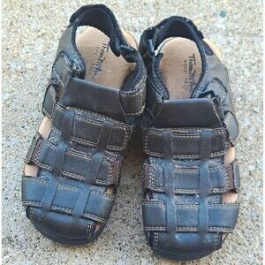 Thom McAn Men's Leather Fisherman Sandals 8